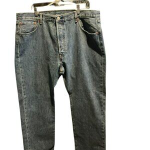 Levi's Men's 501 Original Fit Wide  Leg Button Fly Jeans 40X34